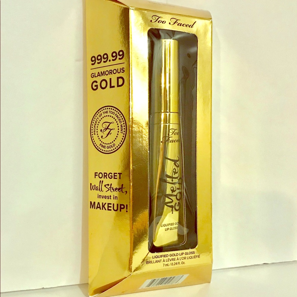 COPY - ✨NIB✨TOO FACED Melted Gold Lip Gloss